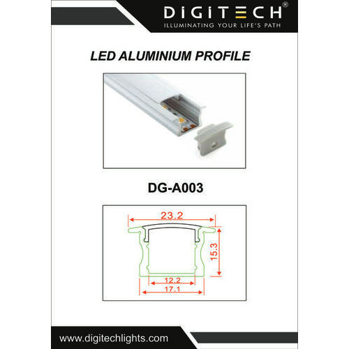 DG A003 LED Aluminium Profile