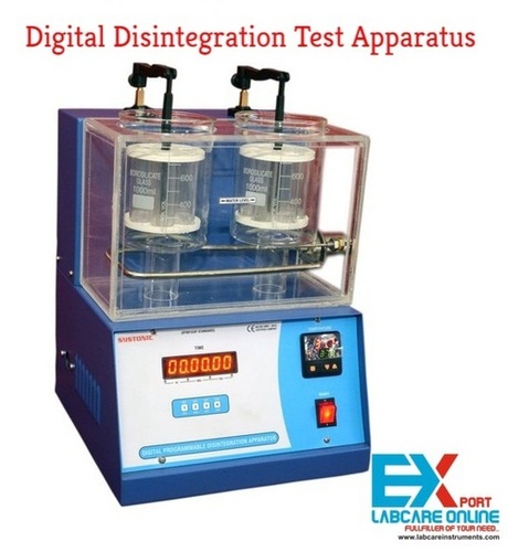 Labcare Export Digital Disintegration Test Apparatus By LABCARE INSTRUMENTS & INTERNATIONAL SERVICES