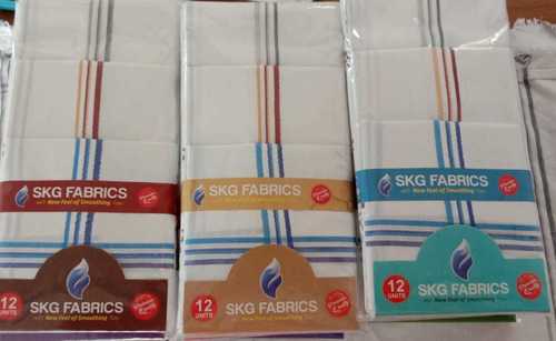 Mens Cotton Handkerchief - 100% Cotton, 12 Piece Pack | Available in Different Colors, Designed for Adult Men, Stylish & Versatile