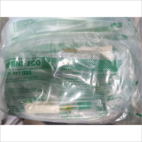 Plastic Iv Set Without  Airvent Brand Vagmine Eco