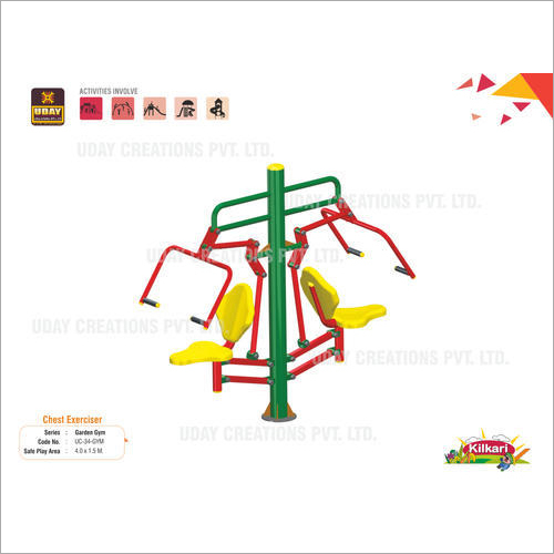 Outdoor Double Chest Press Machine By UDAY CREATIONS PVT. LIMITED