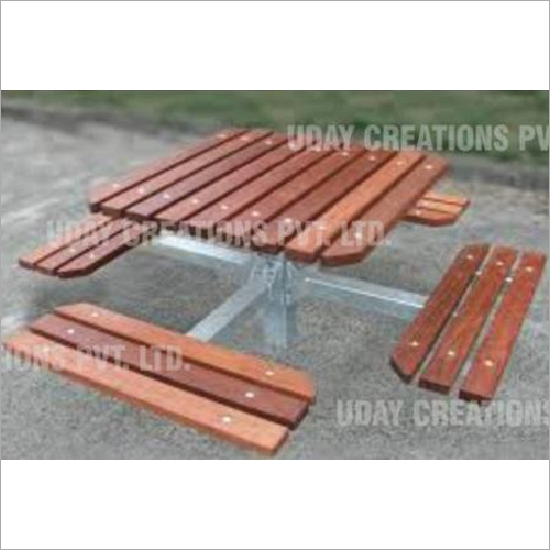 Four Side Picnic Table By UDAY CREATIONS PVT. LIMITED