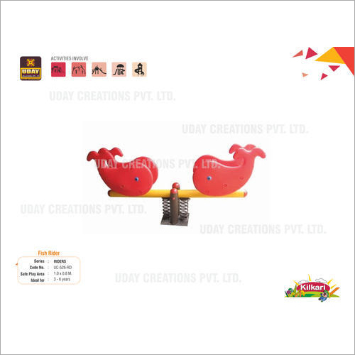 FRP Double Fish Spring Rider