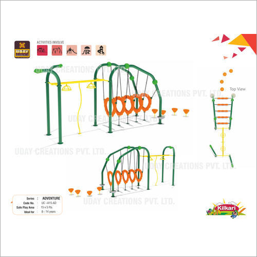 Playground Climber Adventure Tunnel Swing