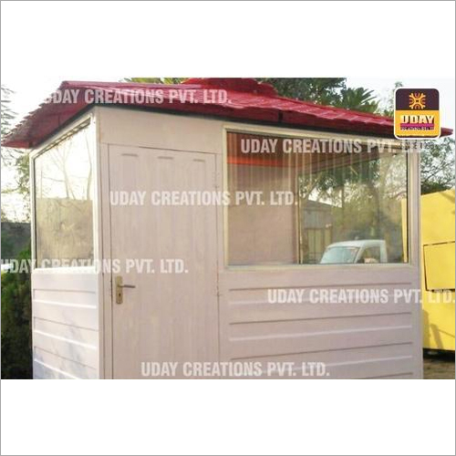 8 x 6 Ft FRP Portable Security Cabin.