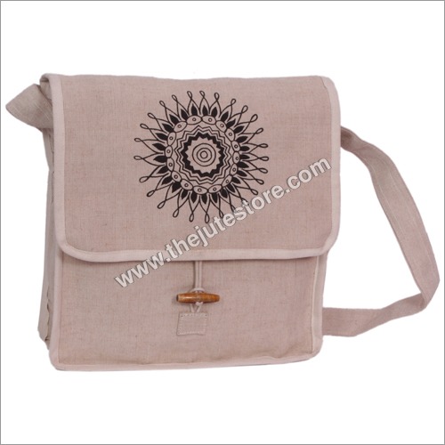 Canvas Messenger Side Bag