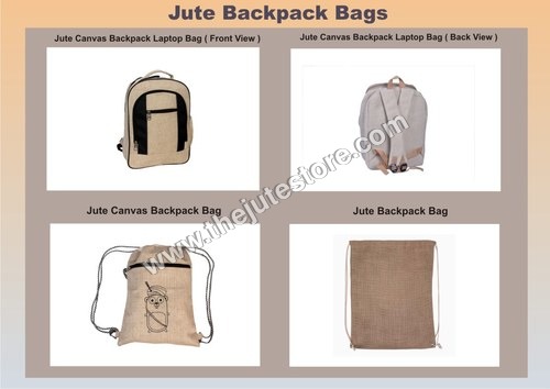 Jute Backpack Bags