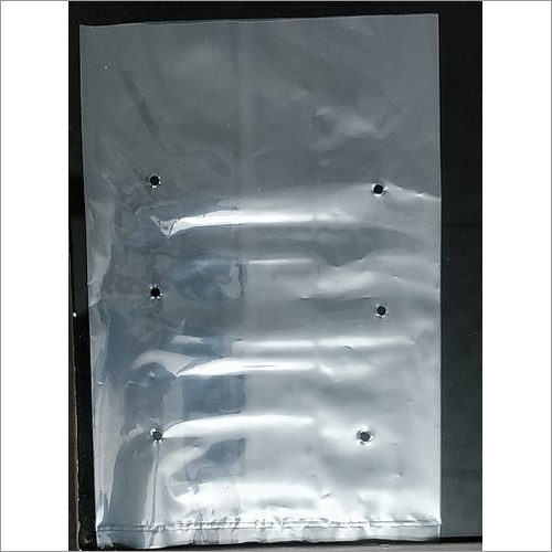 LDPE Packaging Bags With Breathing Holes