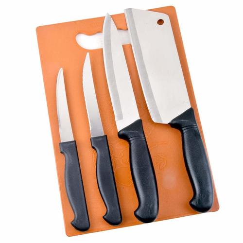 Plastic Chopping Board With Knife