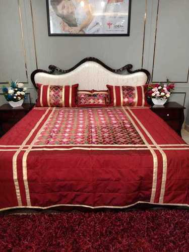 Bridal Bliss Printed Cotton Bed Sheet at Rs 4199/set, डबल बेड की सूती चादर  in Panipat