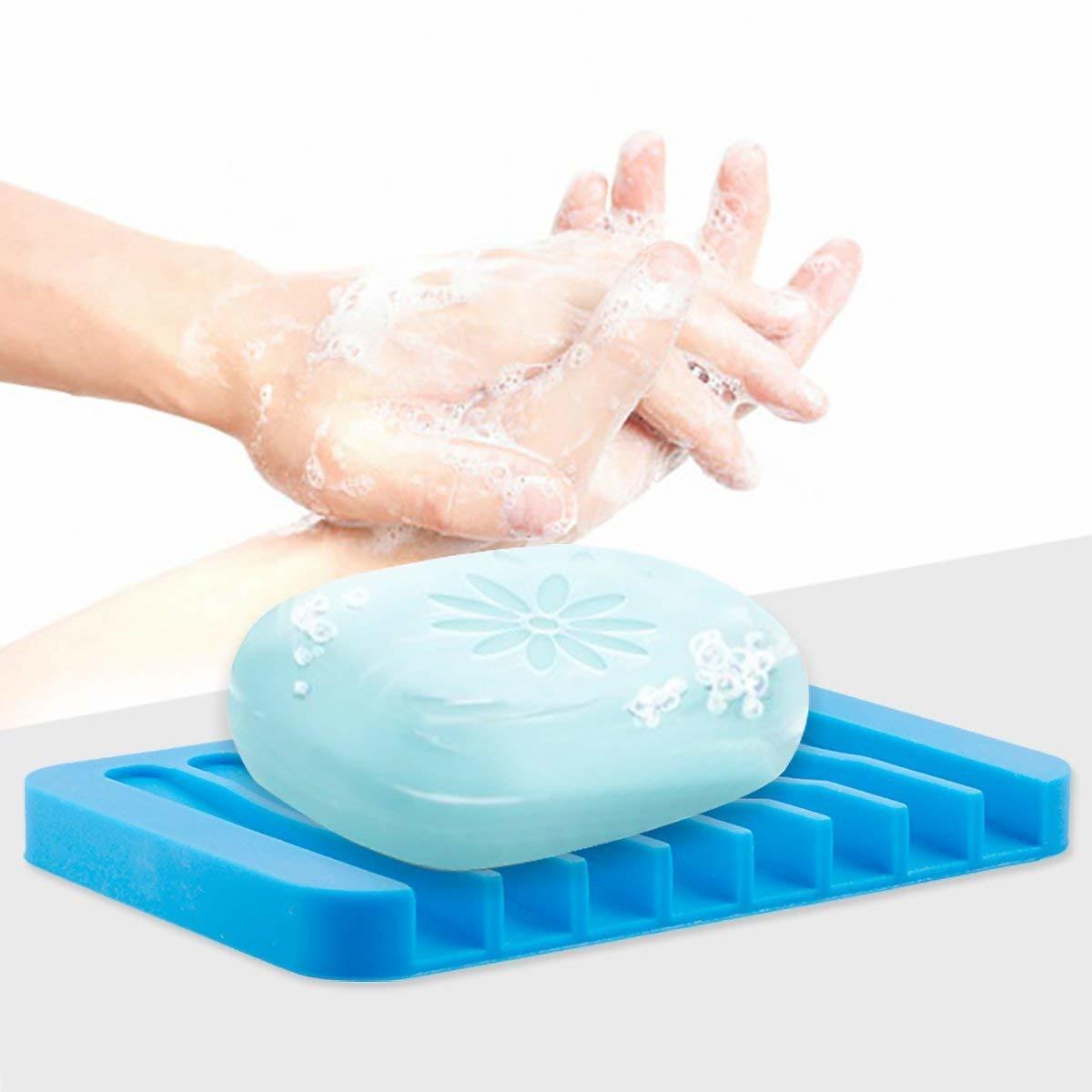 Silicone Soap Tray 3 Pcs