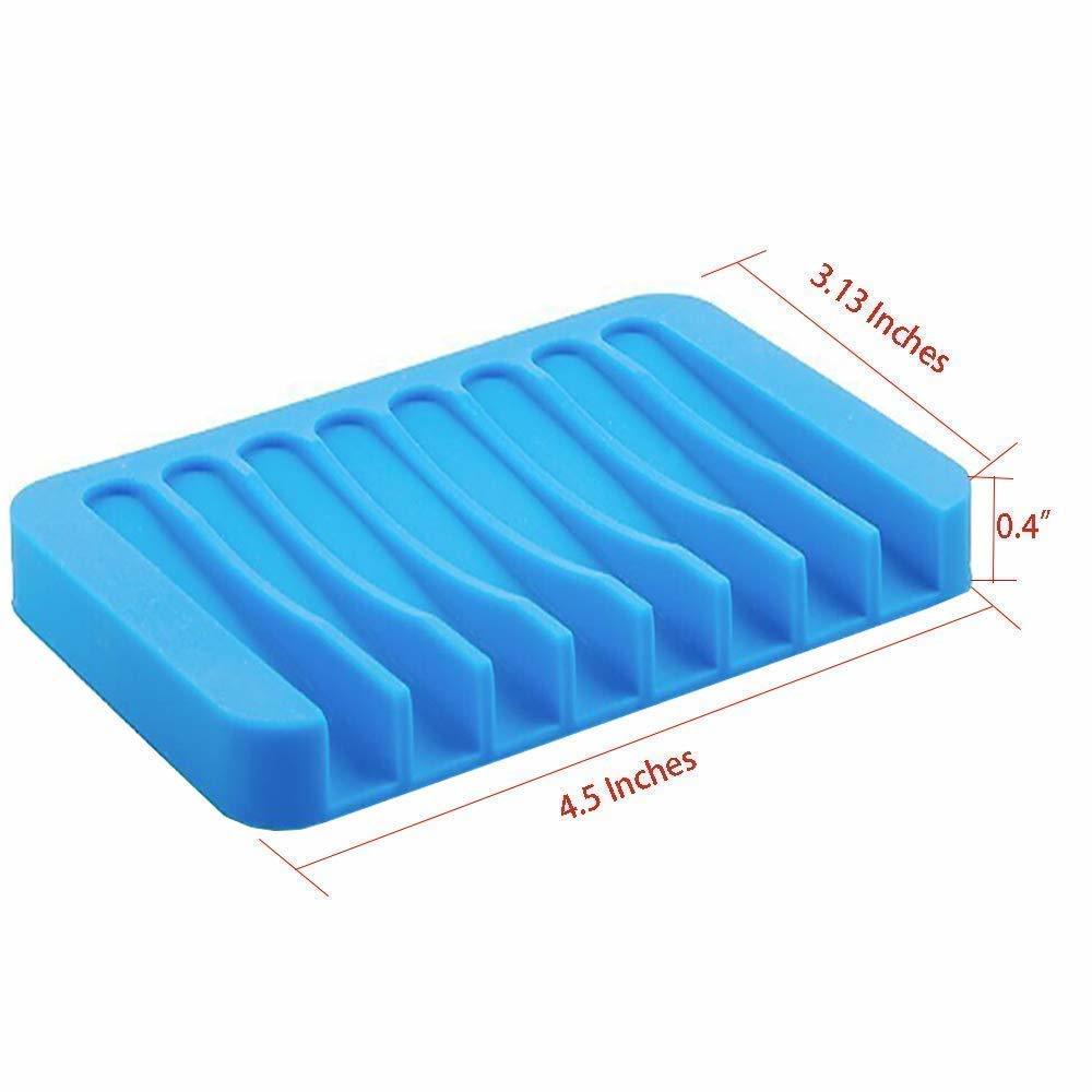Silicone Soap Tray 3 Pcs