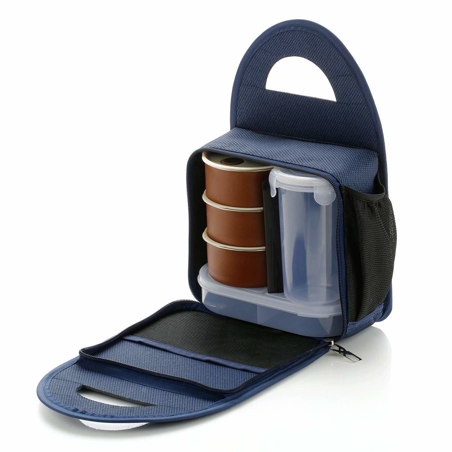 Lunch Box Tiffin Set With Bag 4