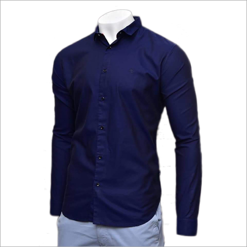 Any Color Mens Navey Blue Shirt