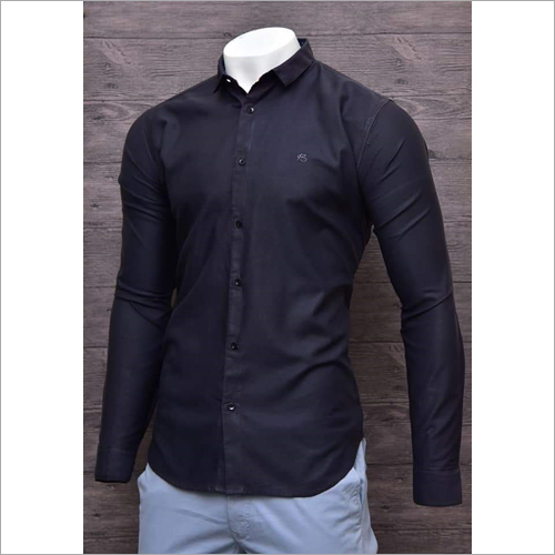 Mens Plain Shirts - Cotton & Rayon, Sizes M-L-XL, Elegant Designs in Various Colors | Quick Dry, Washable, Waterproof