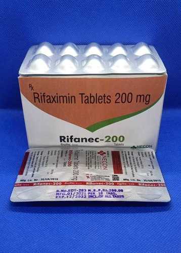 Rifanec - 200 Ingredients: Rifaximin 200mg