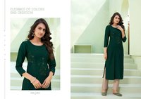 Kalaroop Octavia Vol 7 Silk With Hand Work Kurti Catalog