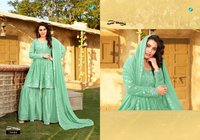 Your Choice Magic Georgette Sharara Style Salwar Suit Catalog