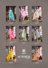Kiana Summer Queen Fancy Cotton Readymade Suit Catalog