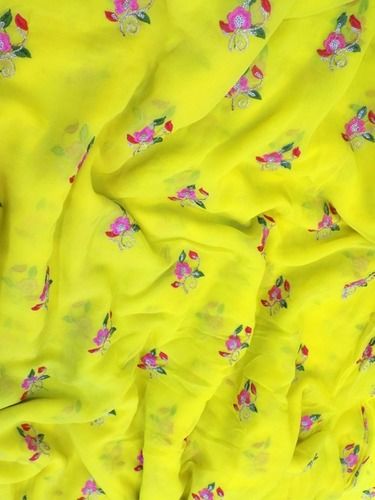 Embroidered Georgette Fabrics