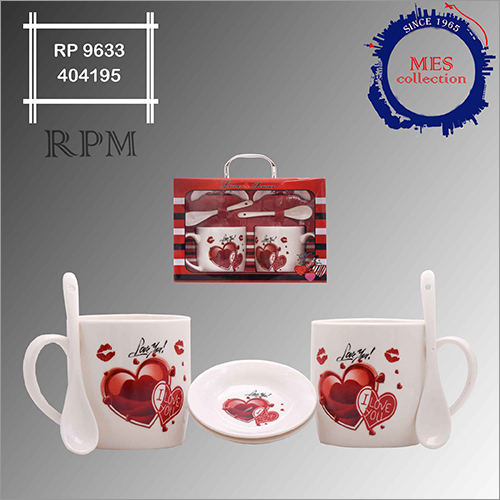 White Double Mug