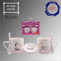 Glass Double Mug