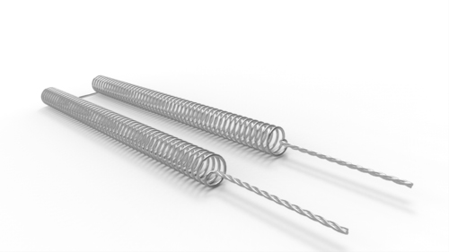 Coil Heater - Nickel-Chromium Alloy, Customizable Dimensions, Silver Color, 220v-240v Input Voltage, 500w-3000w Power Range, 12-Month Warranty