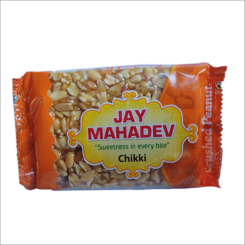 Crushed Peanut Chikki - Food Grade, Crispy Texture with Tasty Jaggery | Perfect Snack for Sweet Cravings