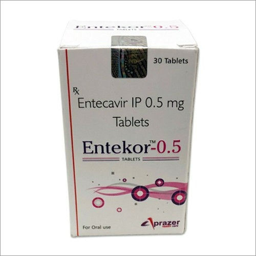 Entekor 0.5 Entecavir Ip Tablets Expiration Date: 2 Years