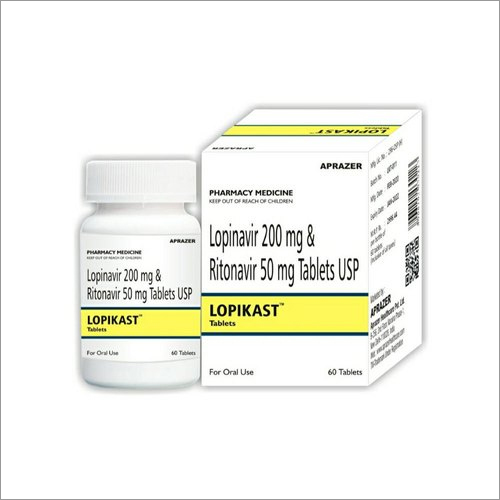 LOPIKAST (Lopinavir 200 MG And Ritonavir 50 MG )Tablets USP
