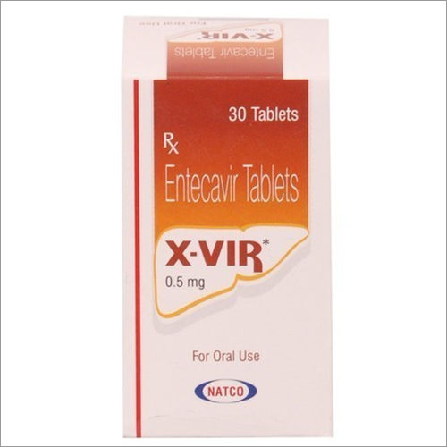 Xvir (Entecavir )Tablets Expiration Date: 2 Years