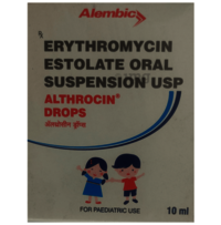 GOTA de Althrocin (suspenso oral USP de Estolate do Erythromycin)