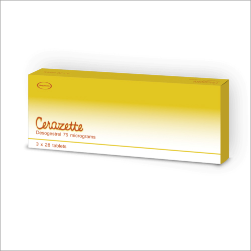 Cerazette Desogestrel Tablet Ingredients: Desogestrol