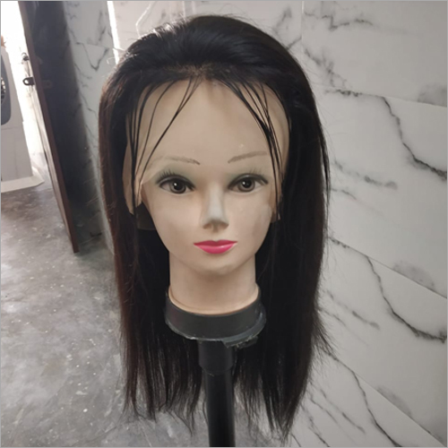 Human Hair Wig - 10-30 Inch Straight Black | Machine Made, Premium Quality Material