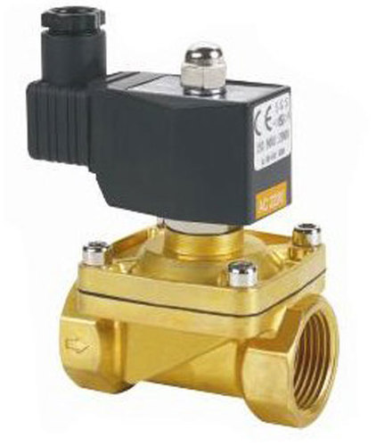 Stainless Steel And Brass Standard Solenoid Valve With Din Coil