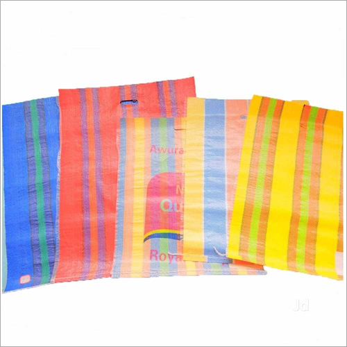 pp woven d cut bolsas