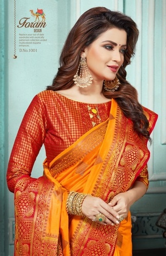 Sangam Prints Rosie Silk Printed Saree Catalog