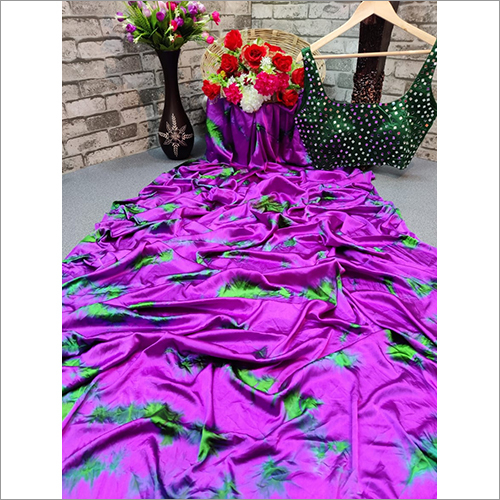 Ladies Cotton Saree - Art Silk Material, Any Color Options, Perfect for Daily Wear, Festivals & Parties, Plain and Printed Designs