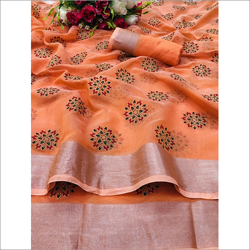 Any Color Ladies Printed Saree