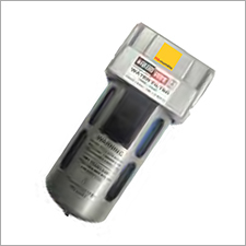 Water Filter - Aluminum, 5.5" x 3.5" x 2.5" | 150 PSI Operating Pressure, 10 CFM Flow Rate, 10 Micron Filter