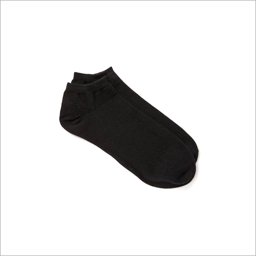 Mens Black Ankle Socks - Cotton Blend, All Season Fit | Washable, Versatile Size for Any Occasion