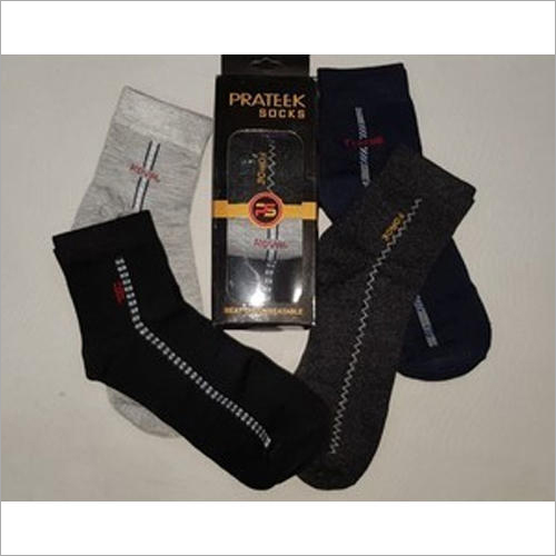 Men Stretchable Socks - Cotton Fabric, One Size Fits All, Available in Multiple Colors | Washable for All Season Comfort