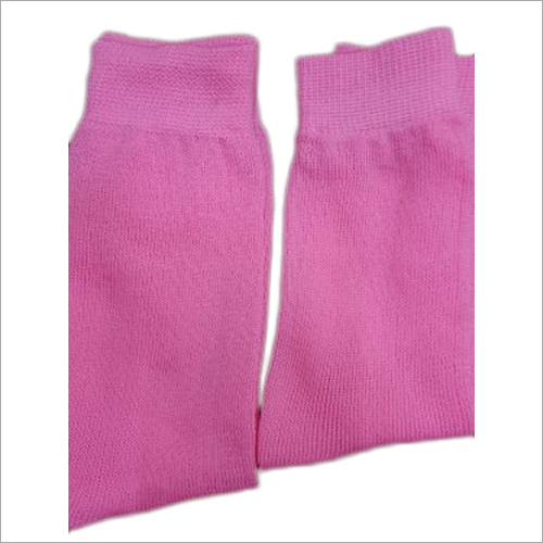 Girls Plain School Socks - Cotton Blend, All Season, One Size Fits All | Washable, Versatile, Classic Plain Pattern