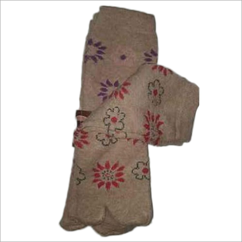 Ladies Printed Terry Socks - All Season, Available in Different Colors | Washable Comfort for Everyday Wear