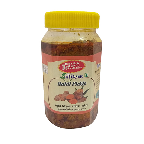 Haldi Pickle - 450 Grams | Healthy Oil-Preserved Pickle with Salty, Sour, and Spicy Taste