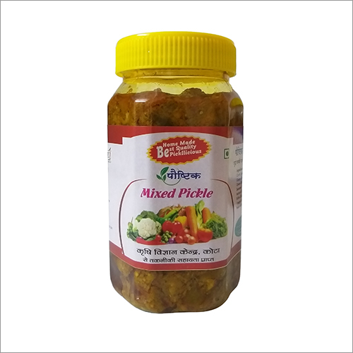 Mix Pickle - 450 Grams | Healthy Vegetable Pickle in Oil Salty Sour Spicy Flavor with 1 Year Shelf Life