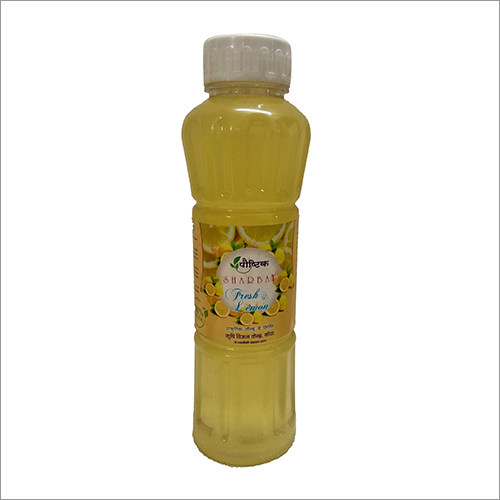 Lemon Sharbat - 100% Organic Ingredients, Low Sugar, Zero Additives | Sweet Taste in Plastic Bottle
