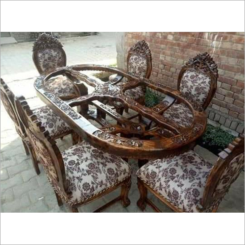 Sheesham Dinning Table With 6 Chairs