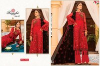 Ramsha Vol 7 Georgette Net Embroidered Pakistani Suit Catalog