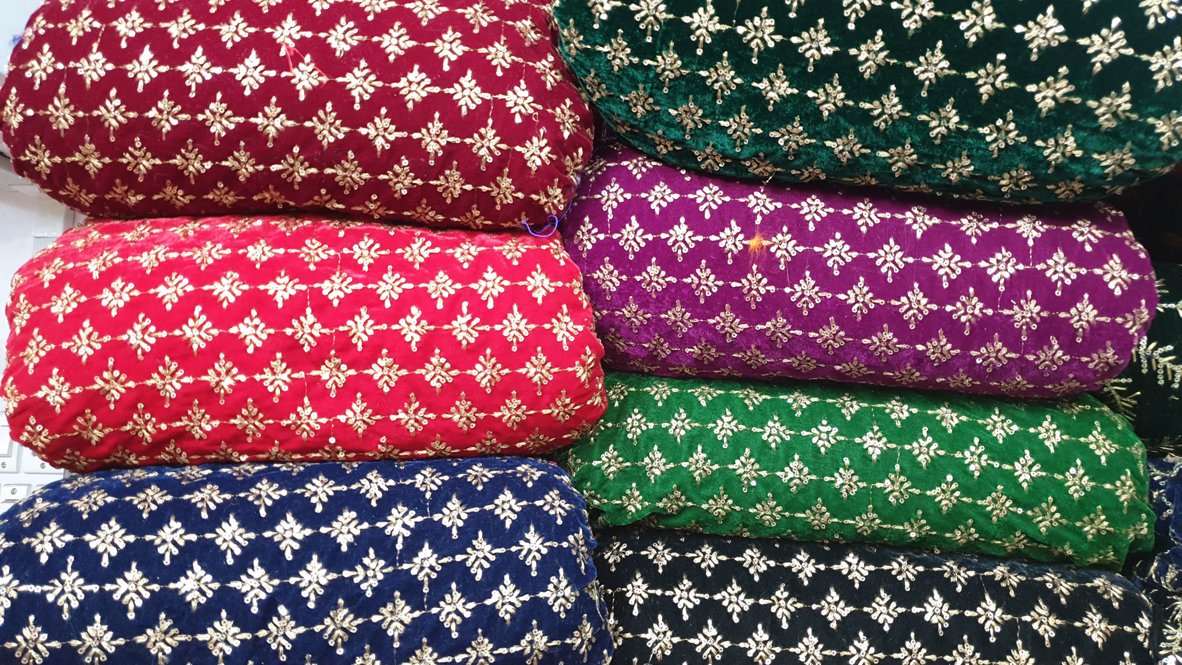 Velvet Embroidery